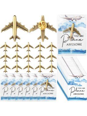 Travel Party Favors - Flight Attendant Gifts, Airplane Pilot Pins, Employee